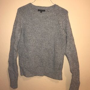 Knit grey sweater