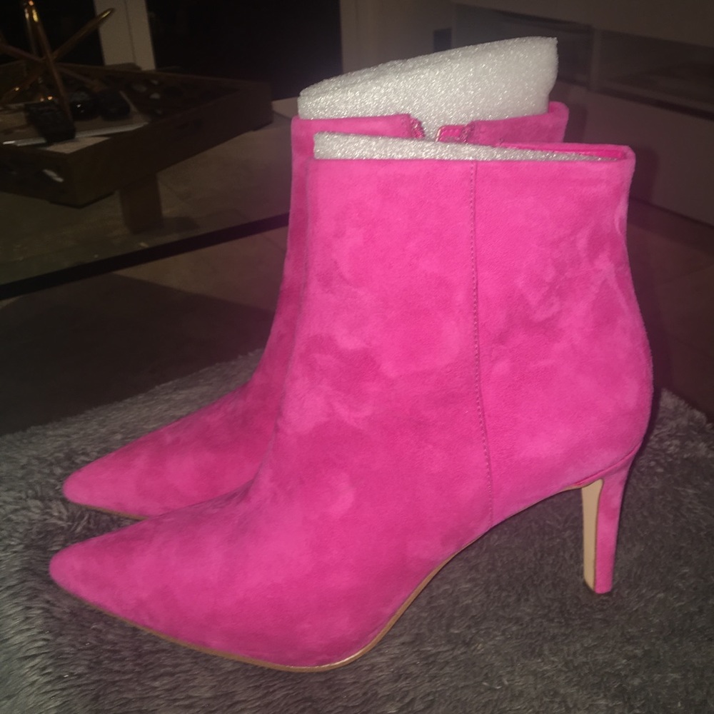 Sam Edelman Pink Booties