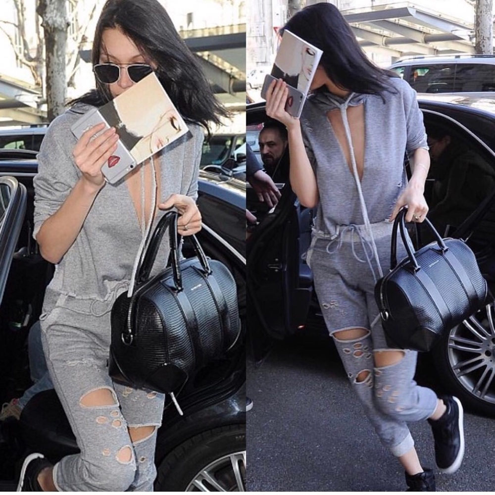 LIV DISTRESS JOGGERS - Picture 3 of 4