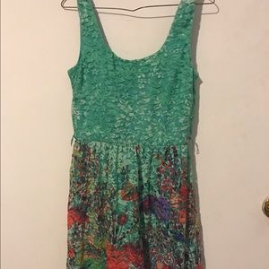 Lily Rose lace overlay dress