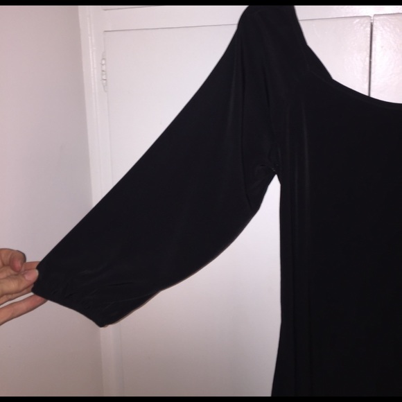 Little Black Dress with Beautiful Back - Picture 6 of 7