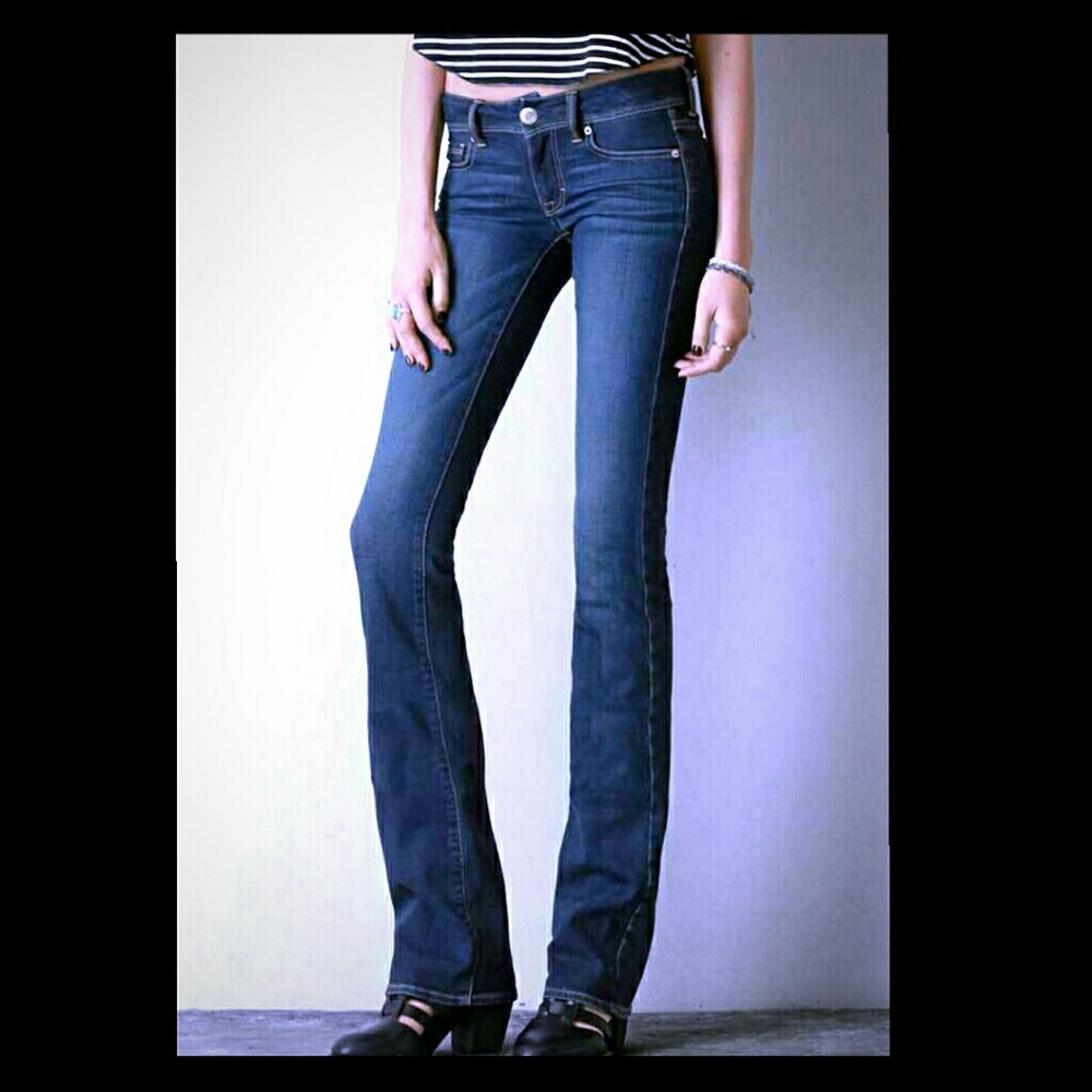 American Eagle slim boot jeans, size 0 long