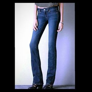 American Eagle slim boot jeans, size 0 long