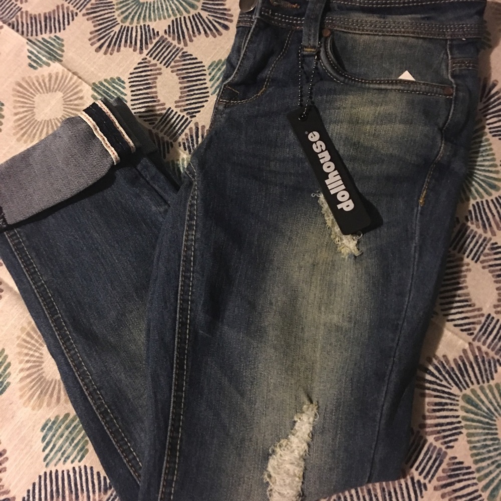 Dollhouse capris brand new with tags. Size 1