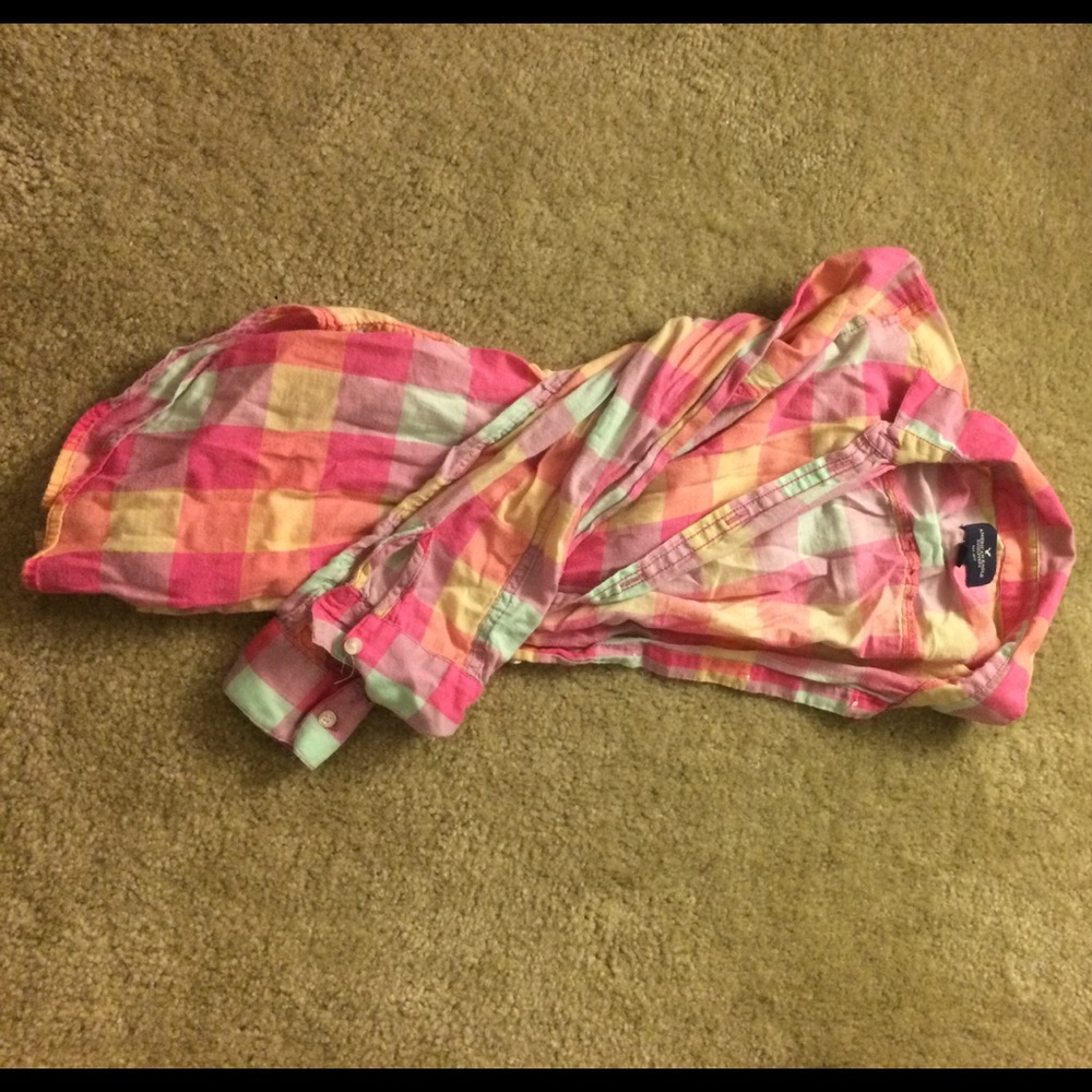 Spring Colored Button Up