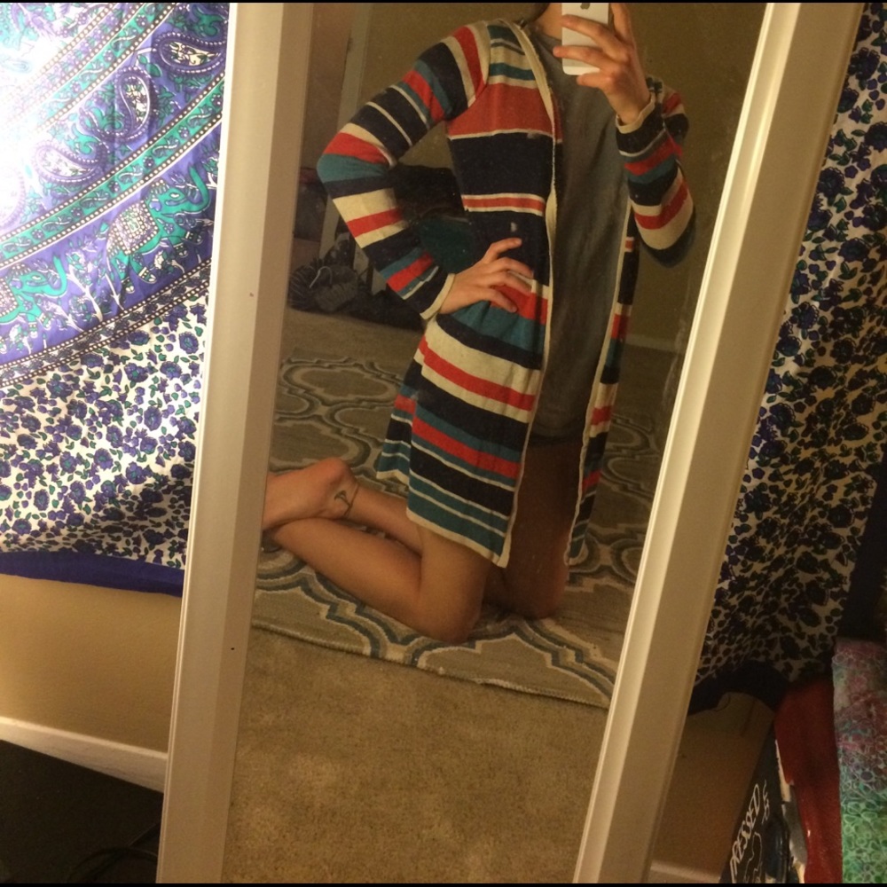 Long Sleeve Hooded Cardigan