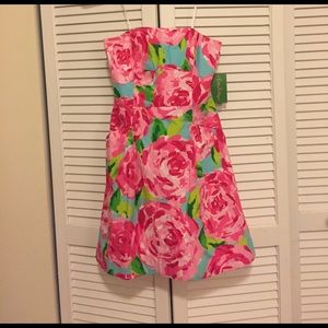 NWT Lilly Pulitzer Strapless Dress