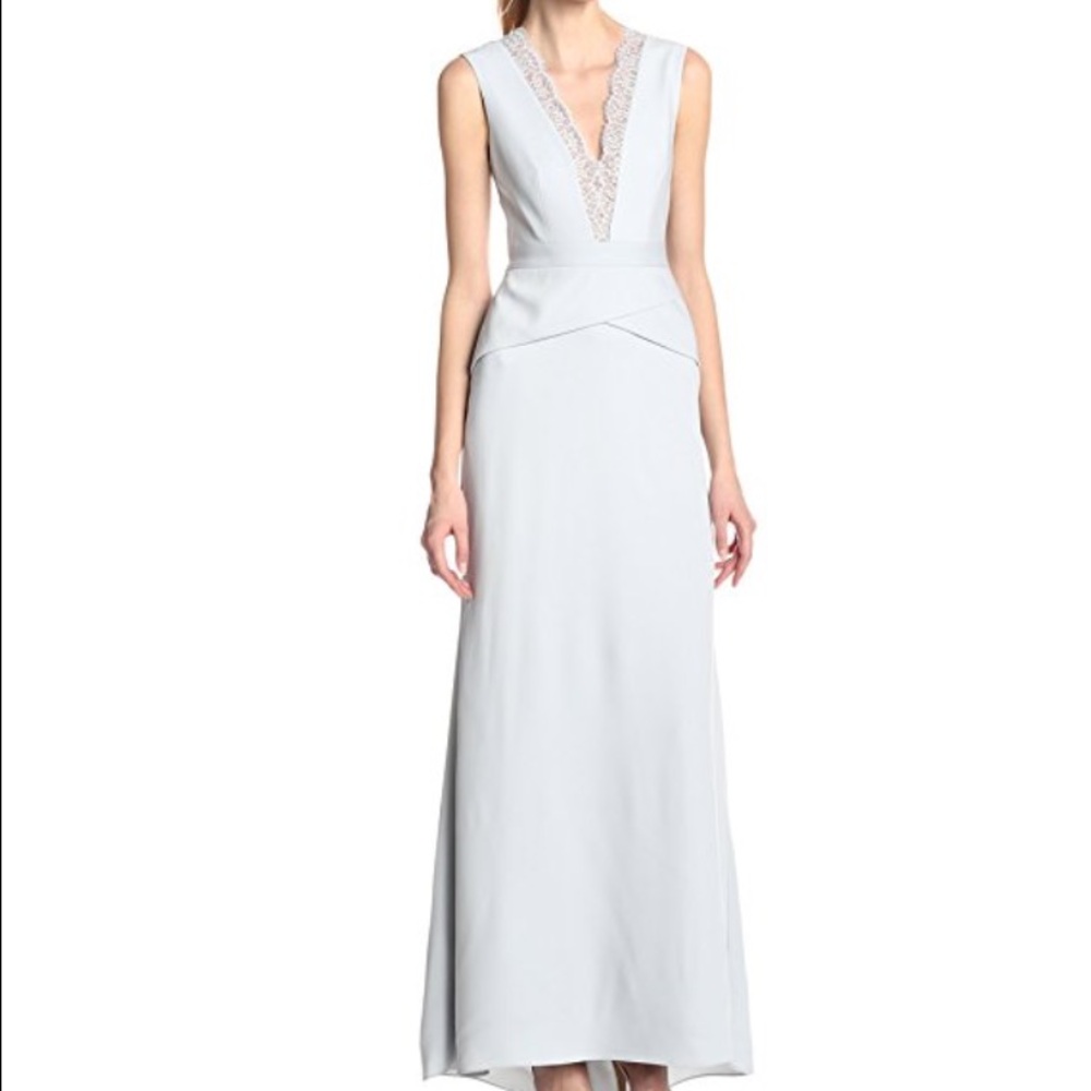 Bcbgmaxazria Light Blue Alyza gown