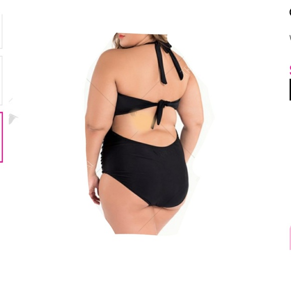 🌈CLEARANCE PLUS cutout swimsuit - Picture 6 of 6