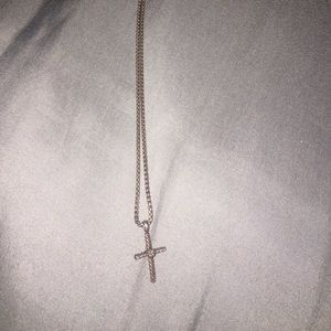 David yurman cross necklace NEVER WORN