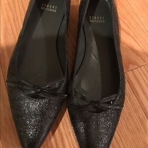 Black Stuart Weitzman flats