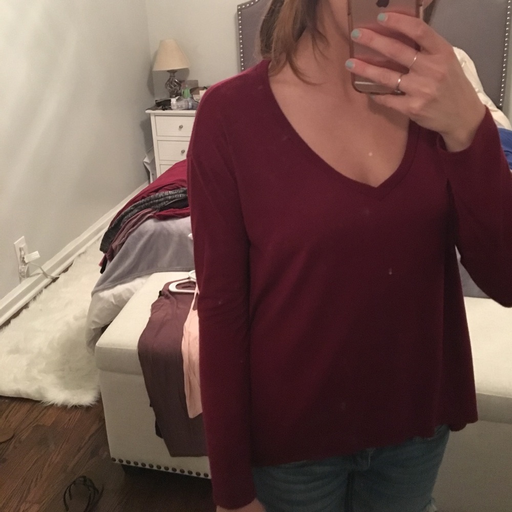 Billabong Long Sleeve Vneck