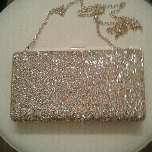 Aldo Handbags - Fancy Gold Clutch from Aldo