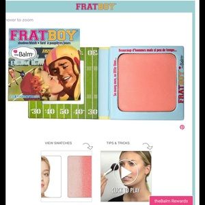 *BUNDLE* peach Blush and lip inky purple eyeliner