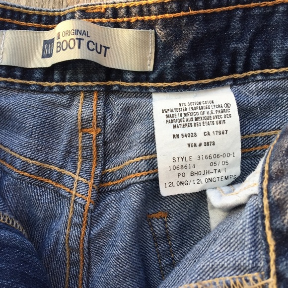 Gap Boot cut long jeans. - Picture 3 of 3