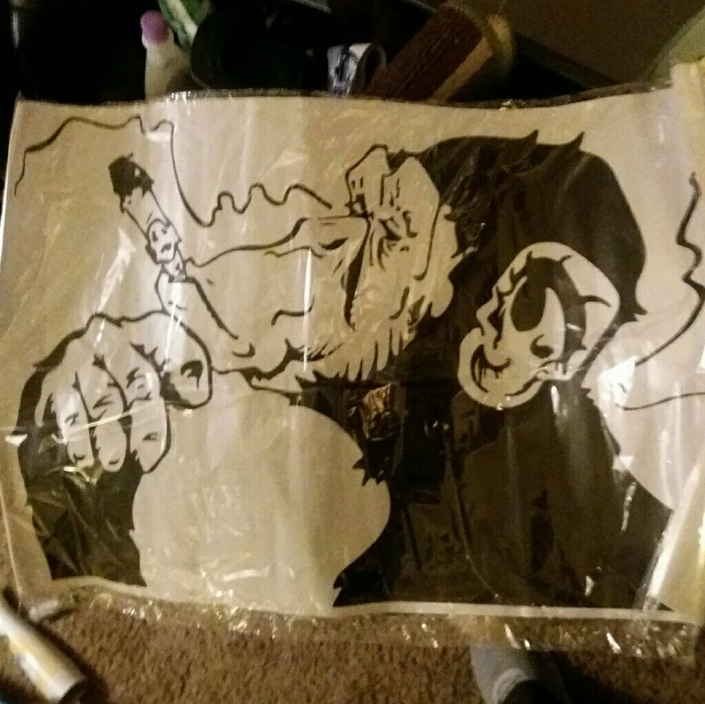 CHIMPANZEE SMOKING A CIGAR  DECAL