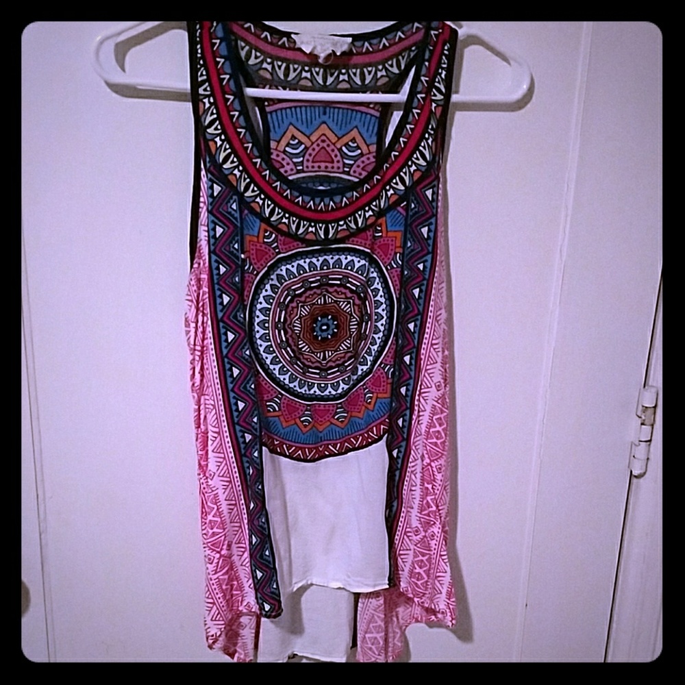 Colorful Racerback shirt
