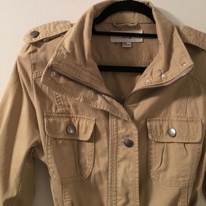 Forever 21 utility jacket / coat  - Tan - Medium