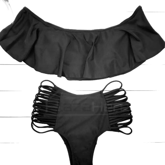 Sexy off the shoulder 2 piece - Picture 4 of 5