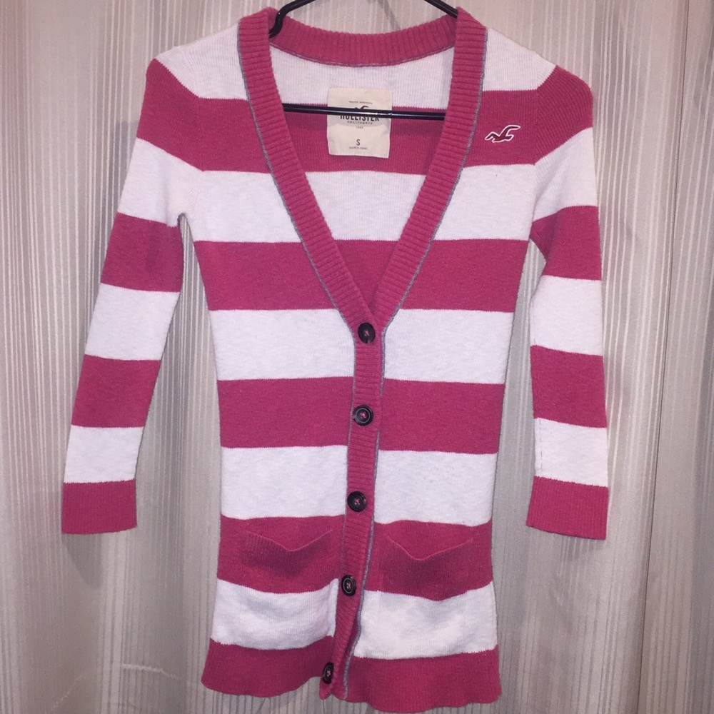 Women's Hollister button up sweater