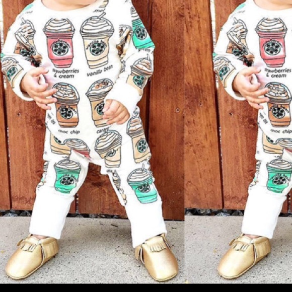 starbucks baby onesie