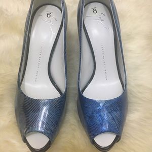NEW! Giuseppe Zanotti Peep Toe Shoes