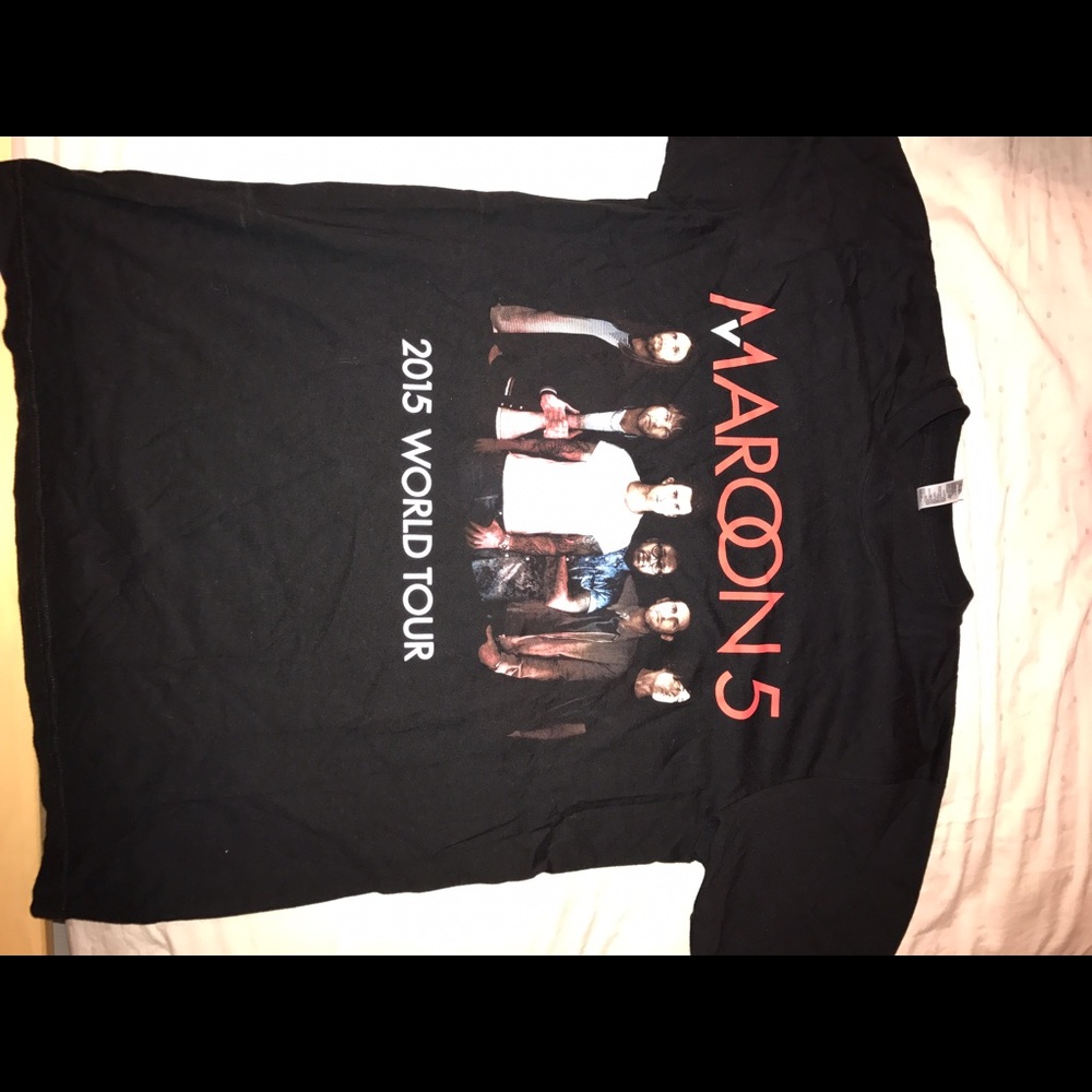 maroon 5 concert tee