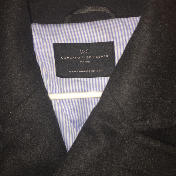 Combatant Gentlemen Peacoat - Picture 3 of 4