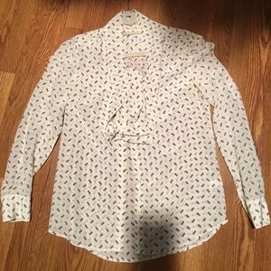 Banana Republic 100% Silk Blouse