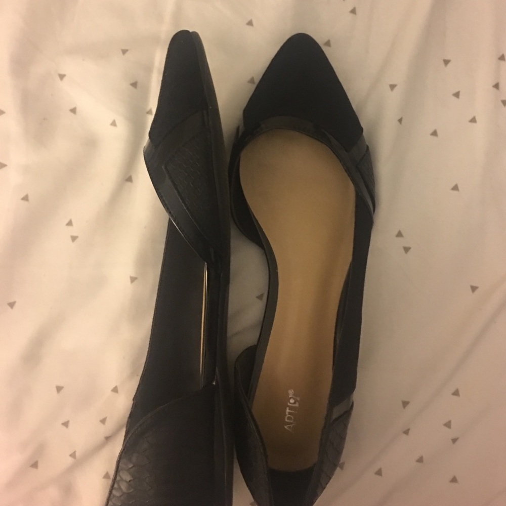 Black flats