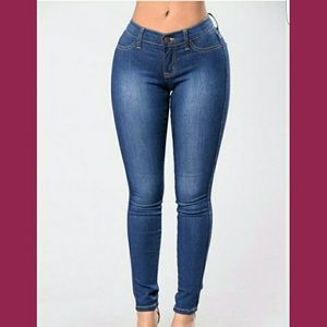 Jeans-Medium Blue