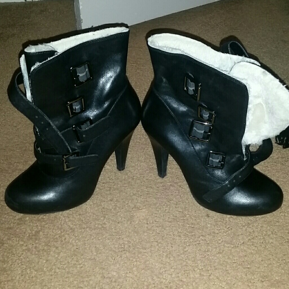 Ankle High heel boots