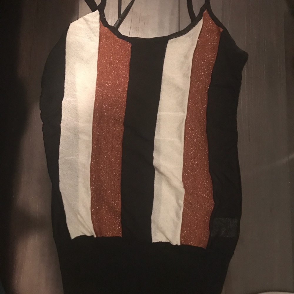 Bebe Shimmering top