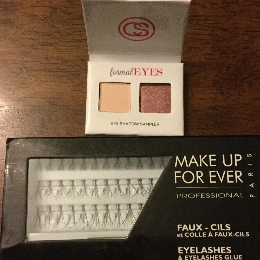 Make Up For Ever eyelashes coastal scents duo shad