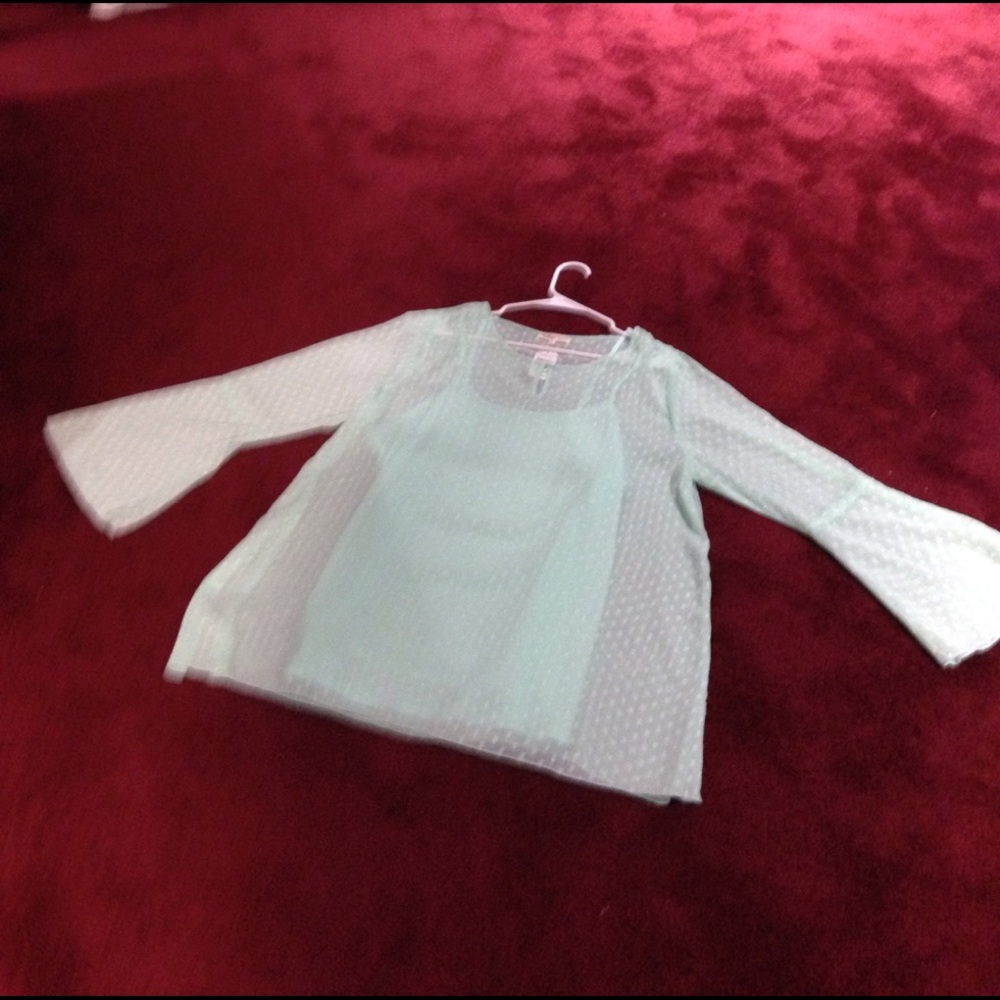 Mint 2 piece tunic