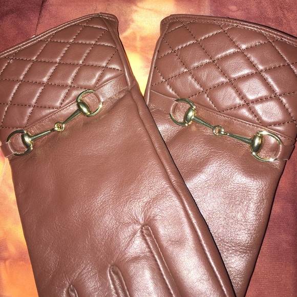 New Women's Genuine Leather Tech Touch Glove - Picture 6 of 8