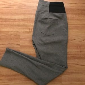 Gray High Waisted Leggings