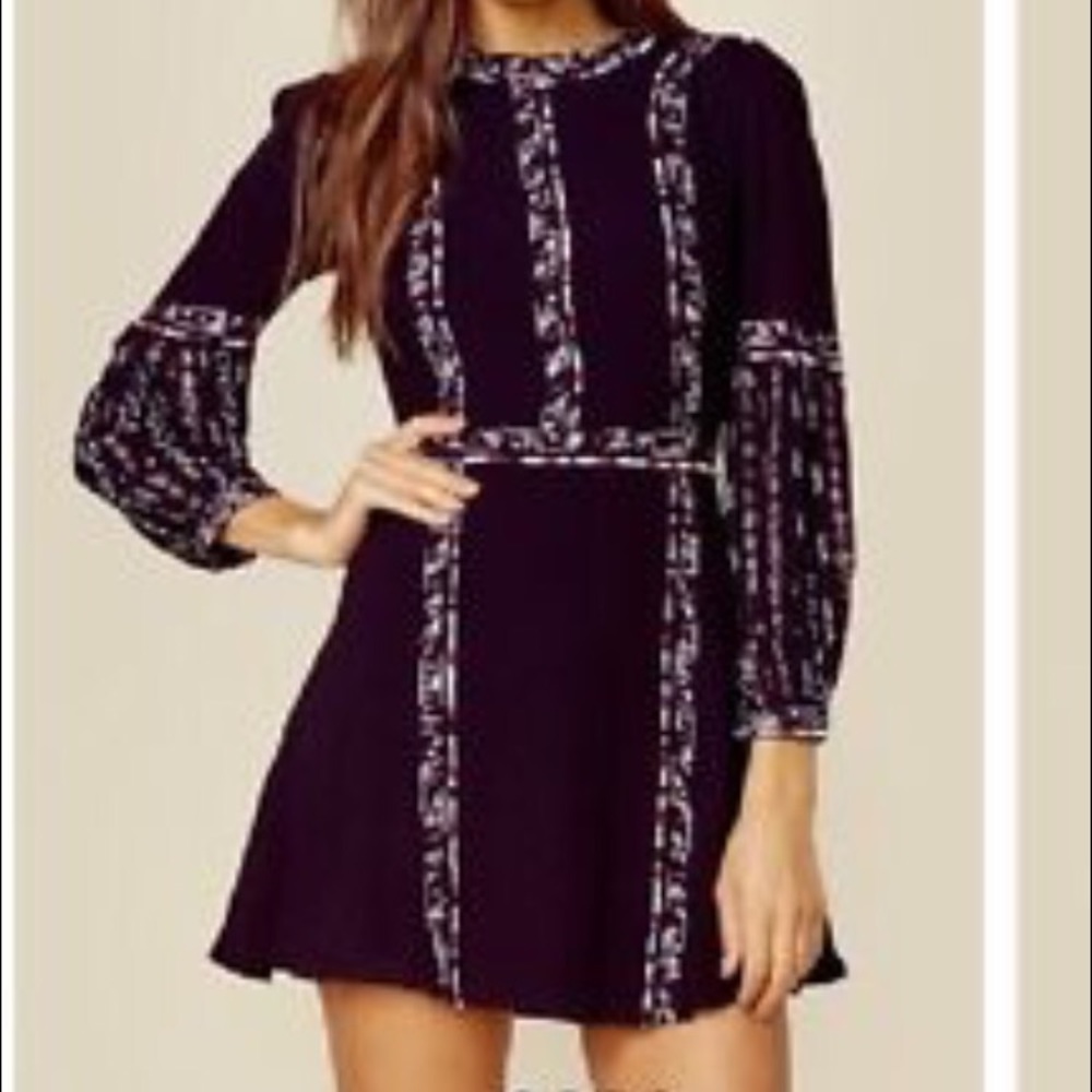 Planet Blue sweetheart dress