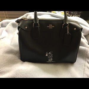 NWT Coach limited edition Snoopy Satchel