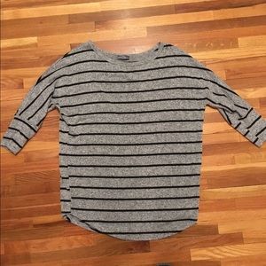 Cozy striped top