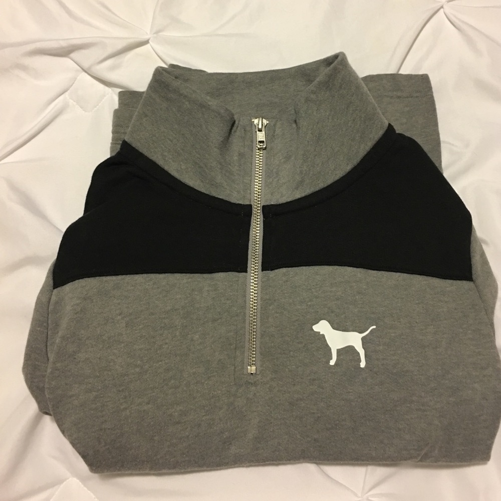 Victoria's Secret Pink Quarter Zip-Up