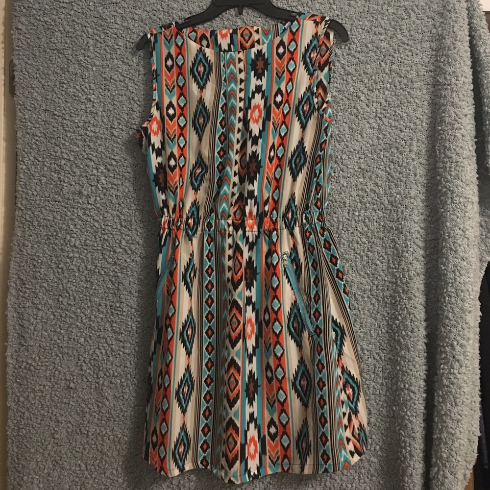 Lightweight tribal summer dress