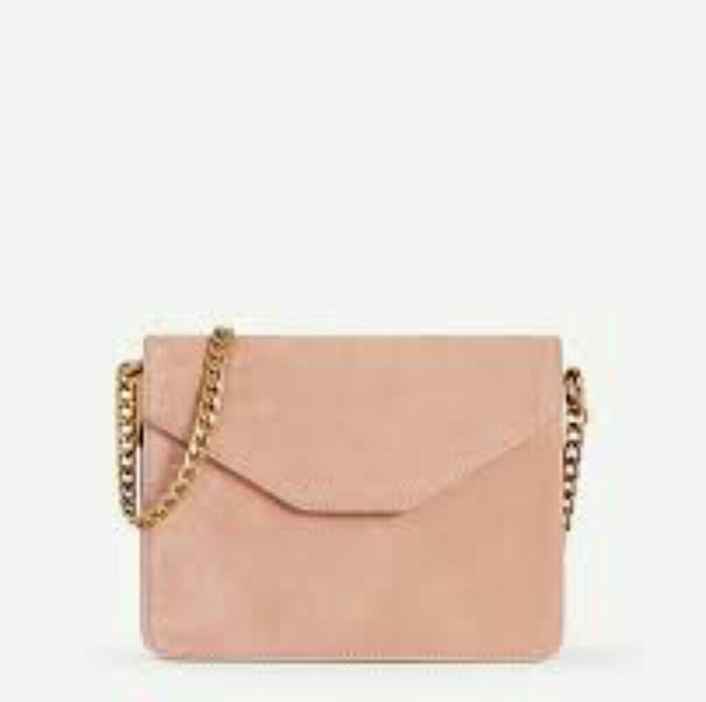 Ann Taylor Blush Crossbody Purse mini