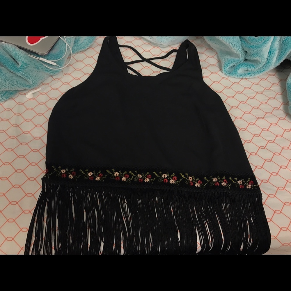 Monteau boho crop top!!