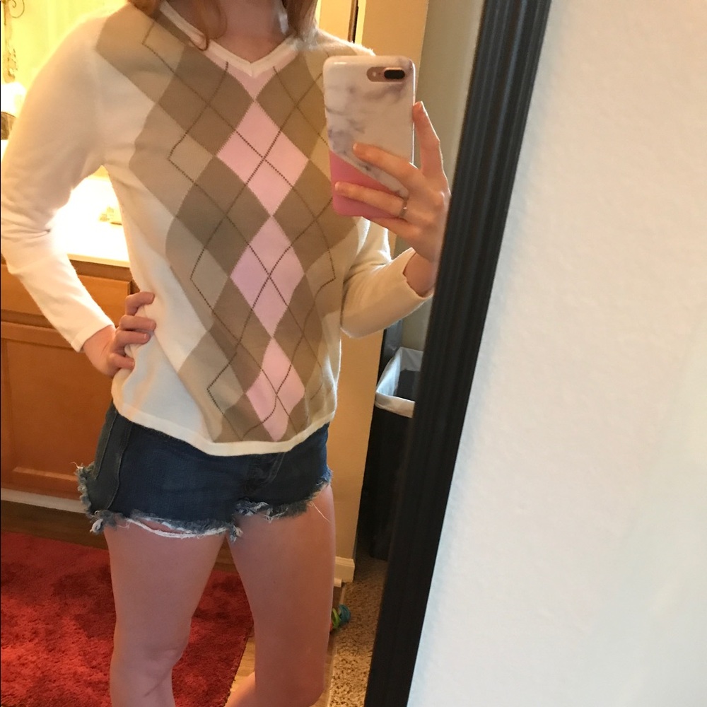 Patterned sweater