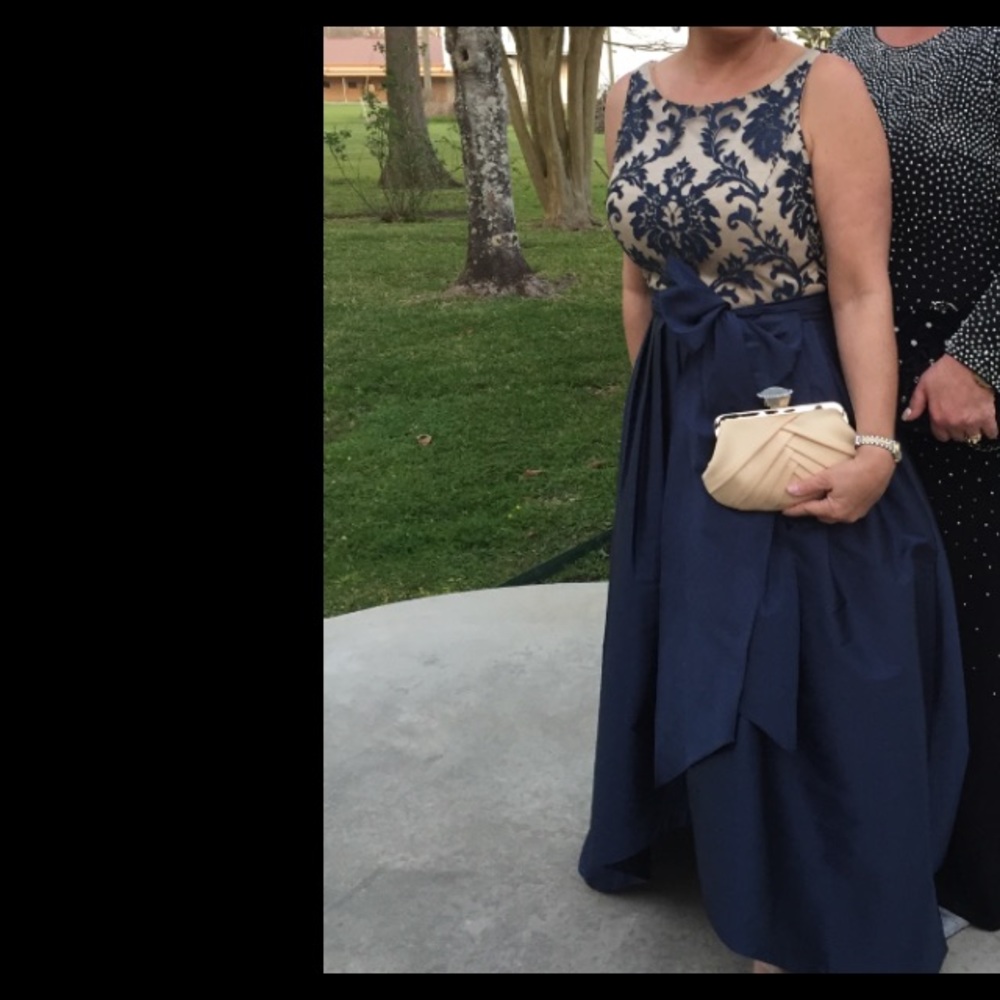 Formal high/low gown