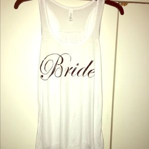 ⭐️NWOT! Bride" flowy racerback tank - never worn!