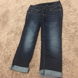 American Eagle Artist cropped jeans