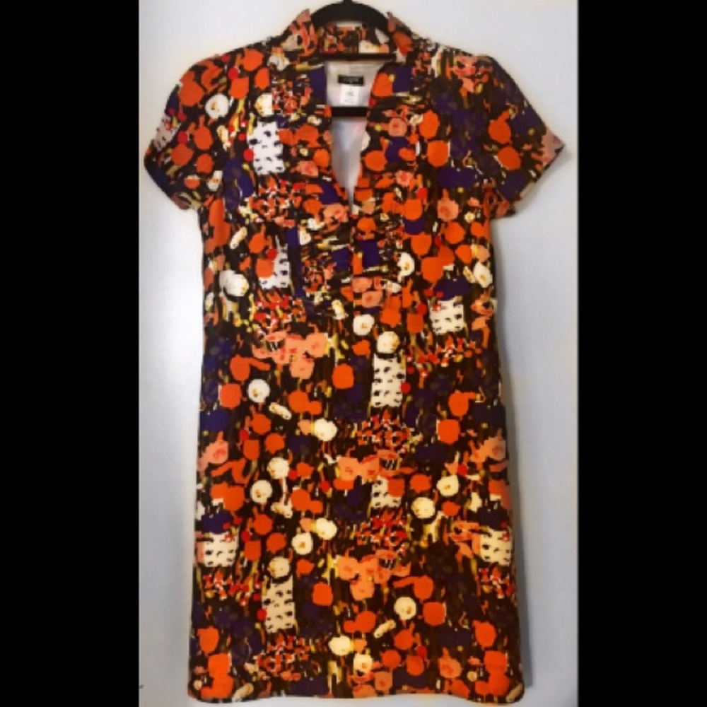 J. Crew Floral Silk Dress
