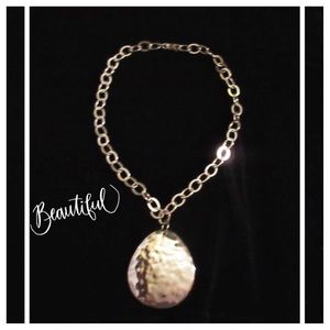 SILPADA-Sterling Silver Large Hammered Necklace💕